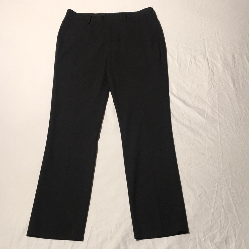 Slim Fit Topman Black Dress Pants